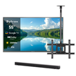 55" 2000Nit Google Outdoor TV - 2026 Pool Pro 3.0 Series