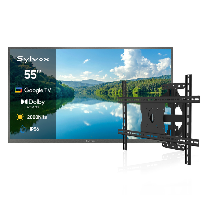 55" 2000Nit Google Outdoor TV - 2026 Pool Pro 3.0 Series