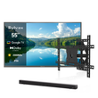 55" 2000Nit Google Outdoor TV - 2026 Pool Pro 3.0 Series