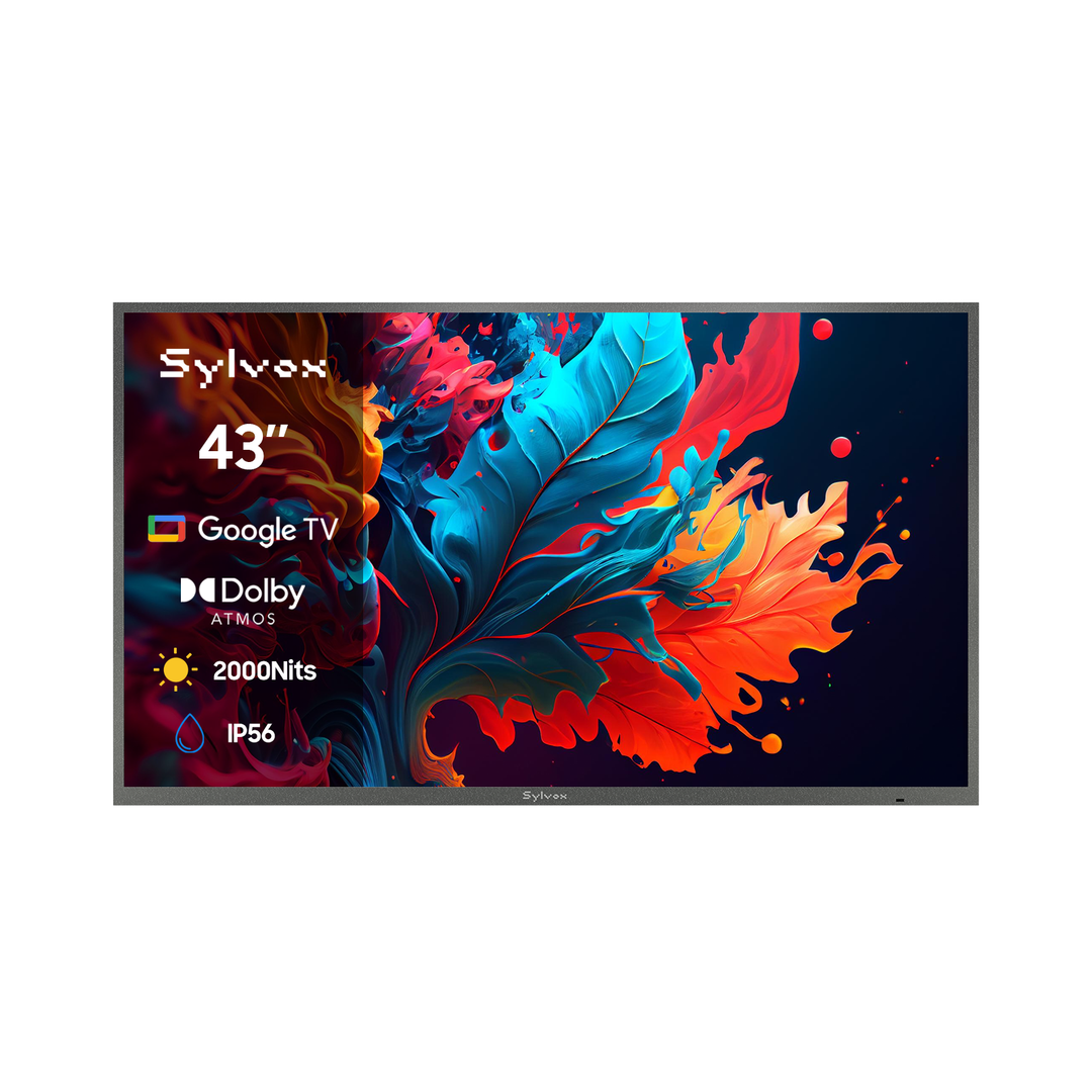 43" Premium QLED Google Outdoor TV - 2026 Pool Pro QLED 3.0 Series