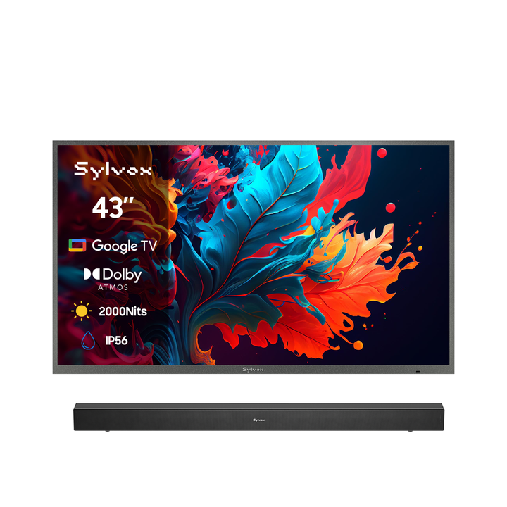 43" Premium QLED Google Outdoor TV - 2026 Pool Pro QLED 3.0 Series