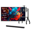 43" Premium QLED Google Outdoor TV - 2026 Pool Pro QLED 3.0 Series