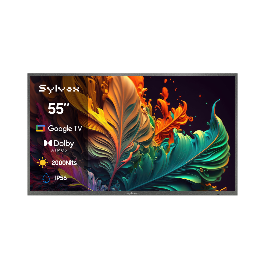 55" Premium QLED Google Outdoor TV - 2026 Pool Pro QLED 3.0 Series