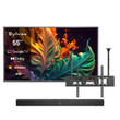 55" Premium QLED Google Outdoor TV - 2026 Pool Pro QLED 3.0 Series
