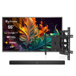 55" Premium QLED Google Outdoor TV - 2026 Pool Pro QLED 3.0 Series