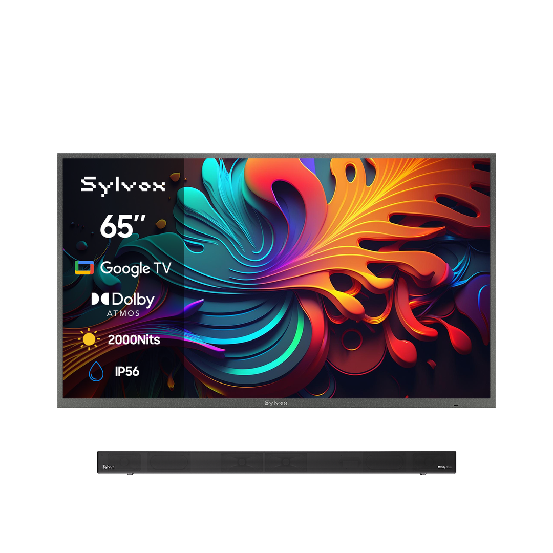 Téléviseur extérieur QLED Premium Google 65" - Série Pool Pro QLED 2.0 2024