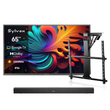 Téléviseur extérieur QLED Premium Google 65" - Série Pool Pro QLED 2.0 2024