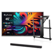 Téléviseur extérieur QLED Premium Google 65" - Série Pool Pro QLED 2.0 2024