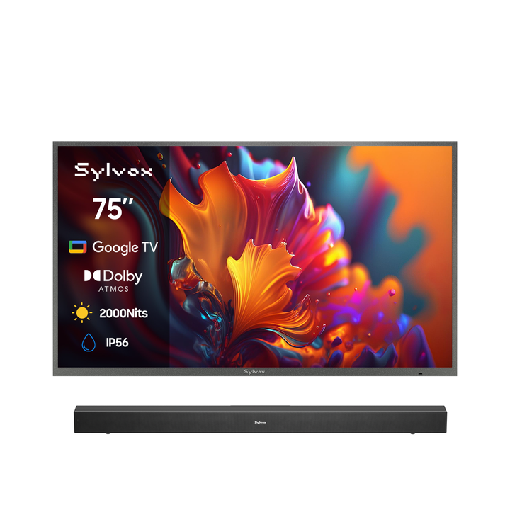 Téléviseur extérieur QLED Premium Google 75" - Série Pool Pro QLED 2.0 2024