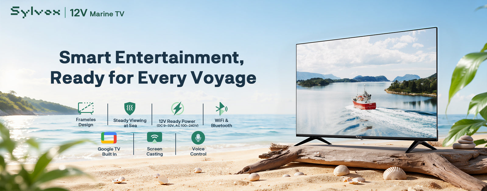 sylvox 12v marine tv in Canada