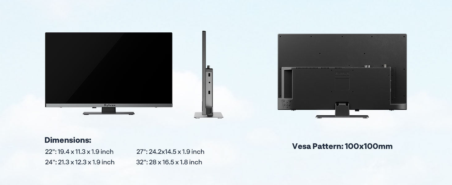 sylvox 12v rv smart tv in Canada