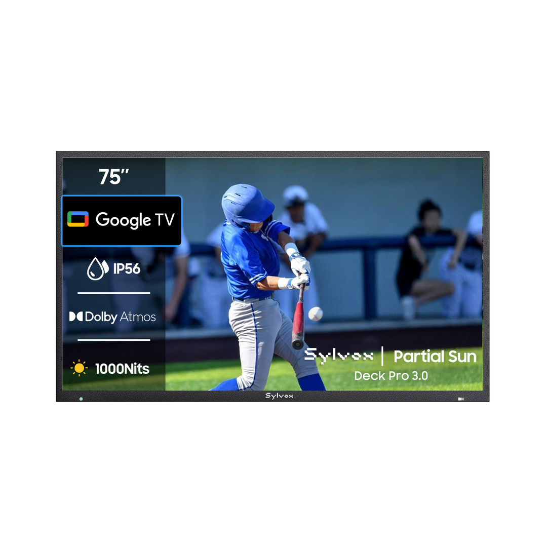 sylvox 75 inch outdoor tv
