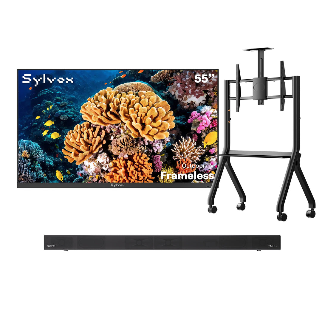 sylvox frameless outdoor television waterproof