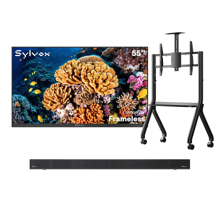 sylvox frameless outdoor television waterproof