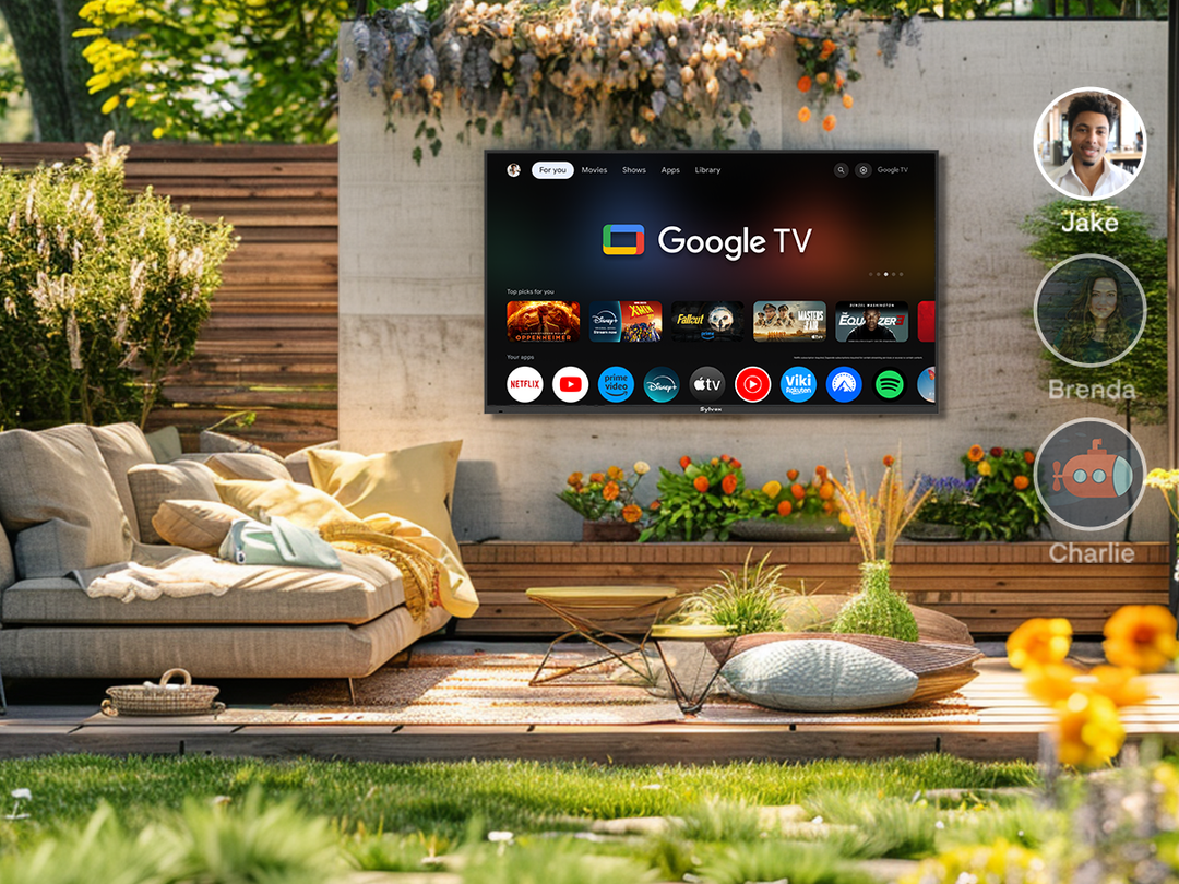 sylvox outdoor gaming tv
